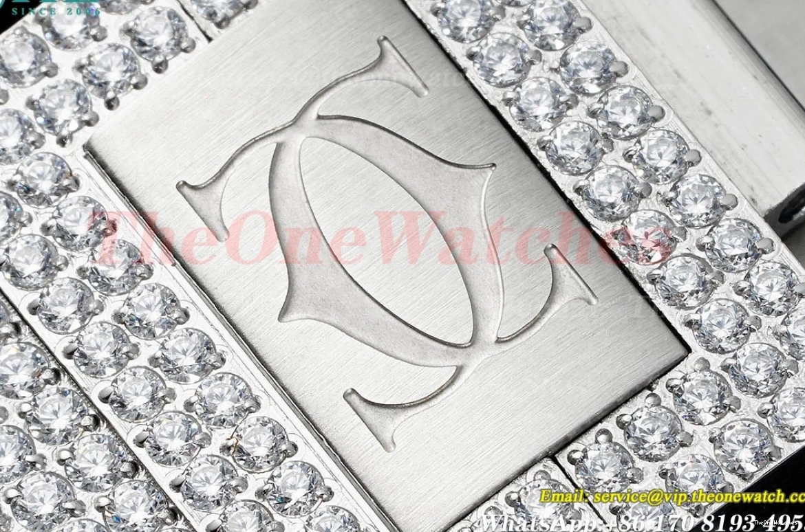 SS AMG 40mm Mens Santos Dial RG SS 100 XL MY9015 Black 0204